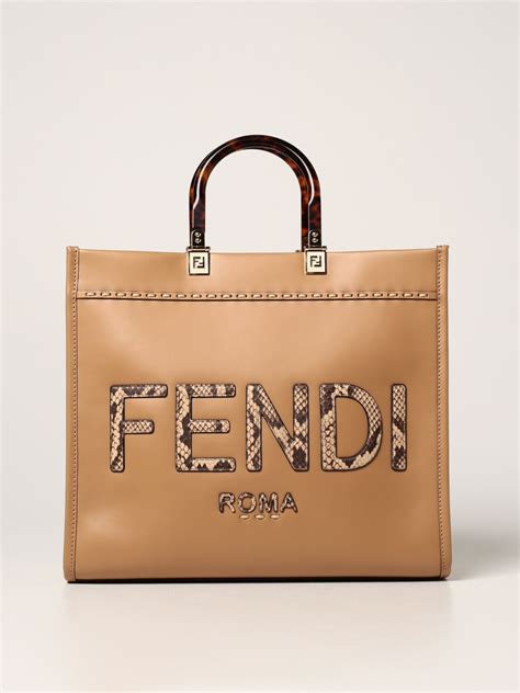 borsa a mano fendi tela|farfetch borse fendi.